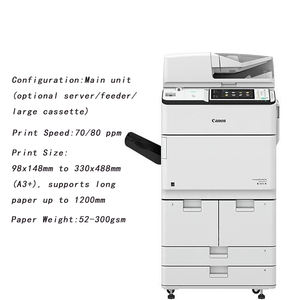 Impresora <span class=keywords><strong>gráfica</strong></span> A3 7580 | Velocidad de 55-75ppm | Cartulina de 300gsm | Escaneo de 4 bandejas, 240ipm - Product Image 6