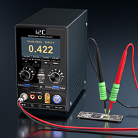 I2C P30S Catu Daya Digital Multifungsi dengan Kit Solder Besi dan Pistol Udara Panas untuk Platform Perbaikan dan Pematrian Ponsel