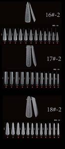 Conception personnalisée à motifs rayés moule en <span class=keywords><strong>gel</strong></span> d'extension d'<span class=keywords><strong>ongle</strong></span> français double forme système d'<span class=keywords><strong>ongle</strong></span> double forme pointes d'<span class=keywords><strong>ongle</strong></span> - Product Image 5