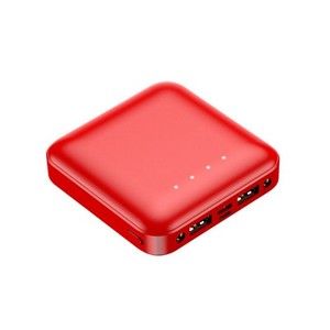 Batterie externe portable 10000 mAh Type C en forme de disque, ultra-fine, avec affichage LED et couleur personnalisable, logo sur mesure, best-seller - Product Image 5