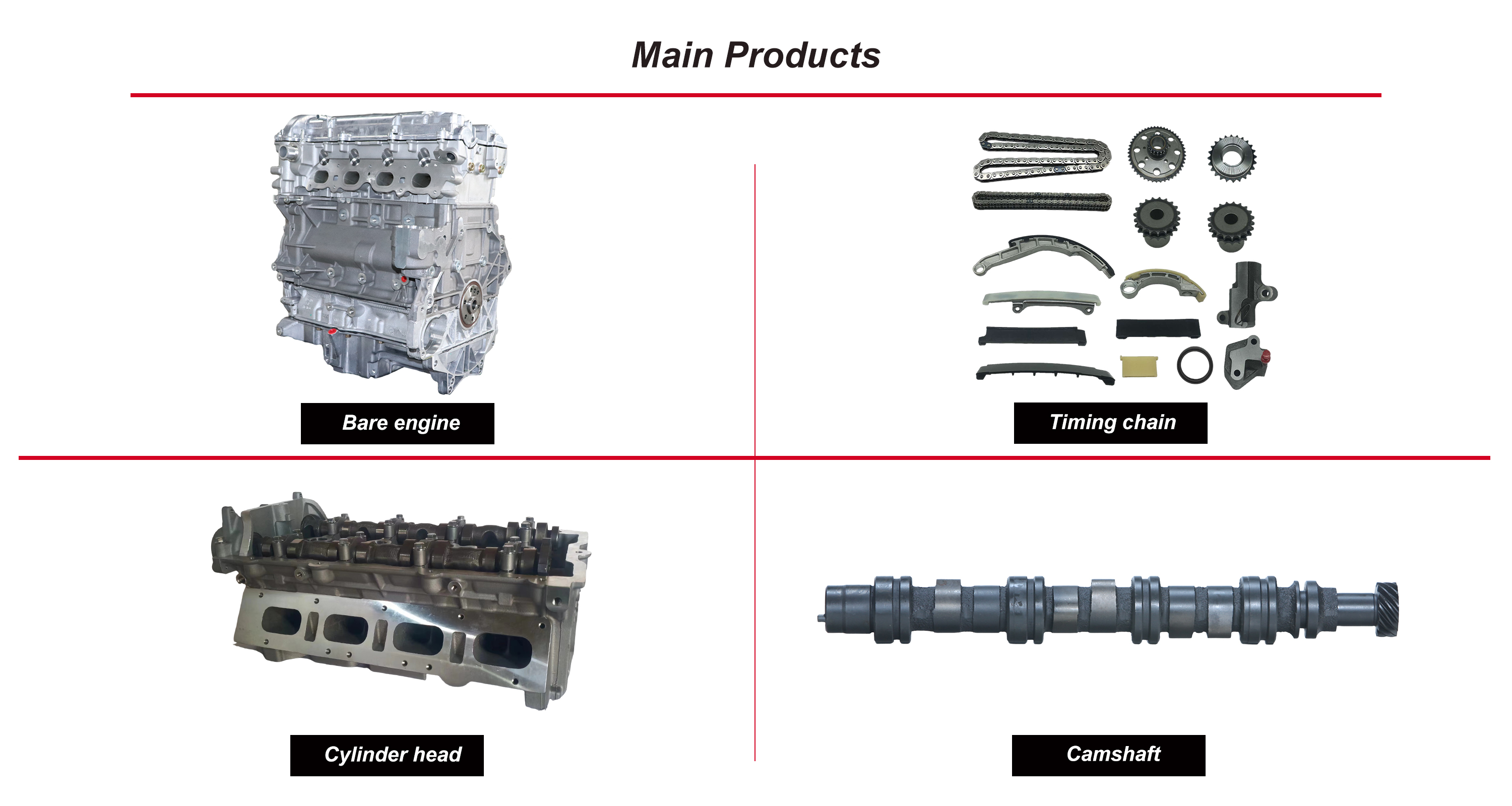 華火出品 Auto-Parts-Car-Cylinder-Head-