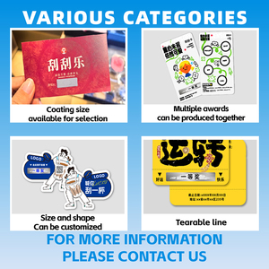 บัตรสลากกินแบ่งแบบขูดออกเองสำหรับรางวัลวาดตั๋วโชคดีแบบทำมือและบัตรคะแนนทำเองสำหรับครู - Product Image 3