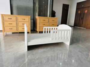 เตียงเด็กวัยหัดเดินแปลงเป็นเปลเด็กไม้ /mdf ราคาถูก - Product Image 5