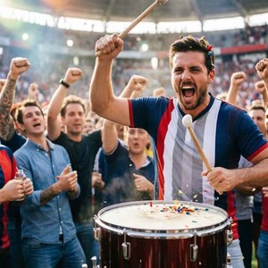 16 Inch Portable 2-Tier Wood Body Polyester <strong>Drum</strong> Heads <strong>Football</strong> Match Cheerleading Competition Cheering Fan <strong>Drum</strong> - Product Image 6