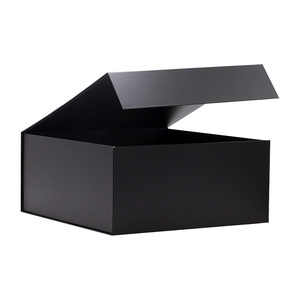 Sang Trọng Lớn 44Cm Vuông Đen Từ Ribbon Quà Tặng Hộp Giỏ Đóng Gói Với Số Lượng Lớn - Product Image 4