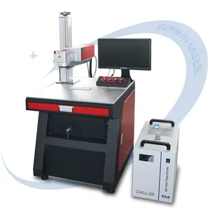 Incisore Laser Uv macchina per la marcatura per incisione Laser per vetro Tft Lcd Ic Crystal Bootles filo cosmetico in silicone