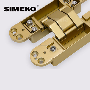 Aleación de zinc Más dirección <span class=keywords><strong>Bisagra</strong></span> oculta ajustable <span class=keywords><strong>Cierre</strong></span> de amortiguador silencioso de 180 °, utilizado en puertas de madera - Product Image 4