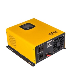 Power 2000W Hybrid 3 KW Pwm Mppt Touch Screen 3000W 100KVA 24v 12 Volt 12000 5.5kw Watts Solar Pure Sine Wave Inverter