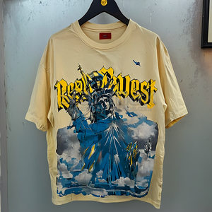 T-Shirt di Alta Qualità Streetwear per <span class=keywords><strong>Uomo</strong></span>, Stile Casual Cool, <span class=keywords><strong>Abbigliamento</strong></span> di Designer Americani - Product Image 2