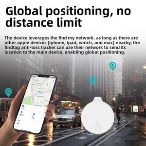 Nuevo Dispositivo de Rastreo Global Portátil Electrónico, Localizador para <span class=keywords><strong>Apple</strong></span> Find My <span class=keywords><strong>Tag</strong></span>, Buscador de Mascotas y Niños, Mini Rastreador GPS Inteligente a Prueba de Agua - Product Image 3