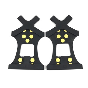 <span class=keywords><strong>Crampons</strong></span> de Traction de neige glacée, <span class=keywords><strong>Crampons</strong></span> pour chaussures et bottes, semelle antidérapante pour marcher sur la neige et les <span class=keywords><strong>Crampons</strong></span> de marche en caoutchouc glacé - Product Image 2