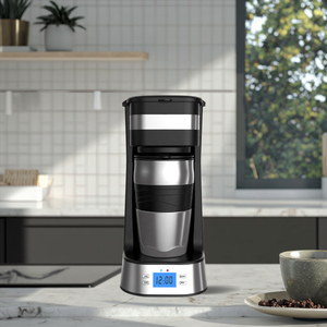 <span class=keywords><strong>Cafetière</strong></span> goutte à goutte 2 en 1 avec café moulu et dosette de café souple - Product Image 5