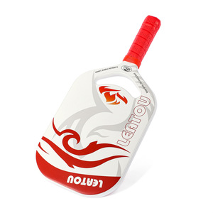 Raquette de pickleball en fibre de carbone Leatou T700 16 mm, équipement d'entraînement antidérapant - Product Image 5