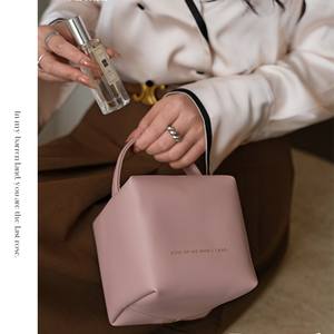 2023 большая женская косметичка на заказ, органайзер, косметичка из искусственной кожи, водонепроницаемая косметичка на молнии, дорожная косметичка - Product Image 3