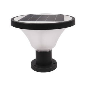OEM <span class=keywords><strong>Solar</strong></span> Pilar Luces Paisaje Césped Jardín Decorativo Exterior Impermeable Patrón Linterna Alta potencia Hermosa - Product Image 2