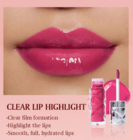 Votre logo magnifique teinte brillant à lèvres Ultra-Glossy Lip Glass No Animal Trial Vitamin E permanent vibrant perle finition glowy Lip oil