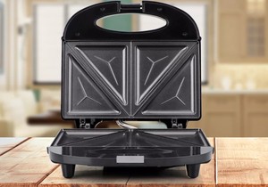 Giá Rẻ Đầy Màu Sắc Tùy Chọn Ăn Sáng <span class=keywords><strong>Sandwich</strong></span> <span class=keywords><strong>Maker</strong></span> Máy Nướng Bánh Mì Để Sử Dụng Nhà - Product Image 3