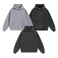 Fabricant de sérigraphie conception logo personnalisé bas quantité minimale de commande 400 Gsm haute qualité personnalisé coton hommes sweats à capuche