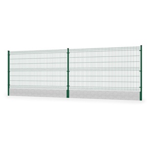 Valla <span class=keywords><strong>de</strong></span> jardín triangular modelada en 3D para exteriores, perfil <span class=keywords><strong>de</strong></span> <span class=keywords><strong>brazo</strong></span> recubierto <span class=keywords><strong>de</strong></span> vinilo 7016, hormigón <span class=keywords><strong>de</strong></span> León, 3 curvas, melocotón galvanizado, 8 palmaditas 3D para exteriores - Product Image 5