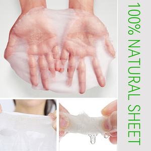 Custom Private Label 100% naturale biologico schiarente <span class=keywords><strong>rinfrescante</strong></span> foglio idratante <span class=keywords><strong>maschera</strong></span> per la cura della pelle Aloe Vera <span class=keywords><strong>maschera</strong></span> per il <span class=keywords><strong>viso</strong></span> - Product Image 3