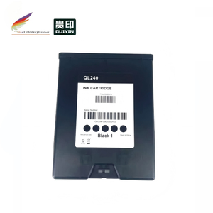 Cartouche d'encre compatible pour Memjet QuickLabel QL-240, pour imprimante d'étiquettes <span class=keywords><strong>AstroNova</strong></span> QL240 CMYKK 250ML avec puce intelligente - Product Image 3