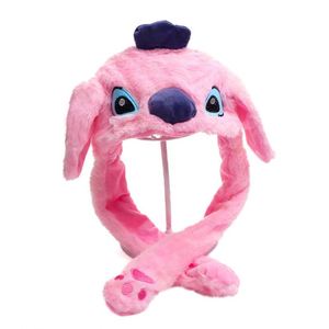 Gorro de Felpa con Orejas de Conejo para Niños, con Orejas Móviles, Luz LED, Forro de Malla, Material PP, Unisex, para Invierno - Product Image 5