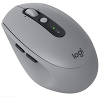 Logitech M590 Mouse Nirkabel 1000 DPI, Mouse 7 Tombol Unifying Mode Ganda untuk Komputer Laptop