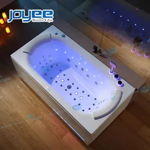JOYEE 1 2 Persons Modern Indoor Free Stand Alone Acrylic Bathroom Freestanding Alone Soaking Bathtubs