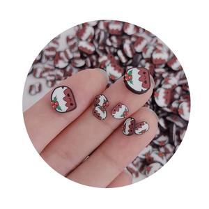 Tarta personalizada arcilla polimérica rebanada patrones surtidos DIY Kits a granel encantos decoraciones - Product Image 2