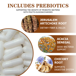 High Quality Probiotic Capsules for Women Men Opyimal Probitic <b>Blend</b> Digestion Rates Supports Digedtive System Capsules - Product Image 5