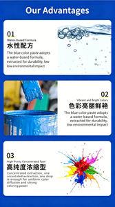 สีผสมน้ำเข้มข้นสูง  สีผสมน้ำสำหรับทำสี 18 สี  20 กิโลกรัม OEM - Product Image 3