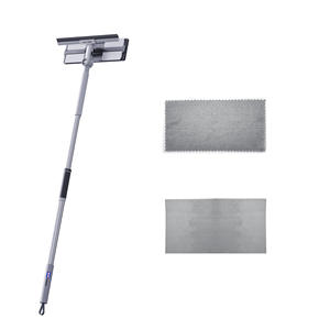 Sobam Telescopic <b>Window</b> Cleaner Aluminum <b>Pole</b> 2 In 1 With Mops For Glass <b>Cleaning</b> - Product Image 1