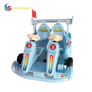 Kart électrique lumineux biplace télécommandé pour enfants et adultes, idéal pour les aires de jeux intérieures et extérieures - Offre spéciale - Product Image 4