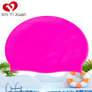 <span class=keywords><strong>Gorro</strong></span> de Natación de Silicona para Niños, Color Puro, Impermeable, 50g, para Deportes al Aire Libre, Venta al Por Mayor de Fábrica - Product Image 3