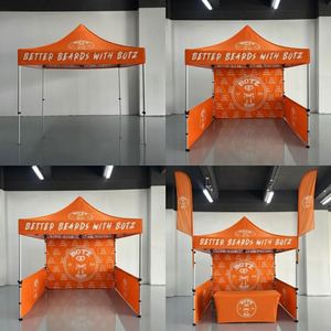 Professional Custom Print Portable <b>Canopy</b> Durable Windproof Trade Show Waterproof <b>Tent</b> 3x3m Aluminum Frame Oxford Fabric - Product Image 5