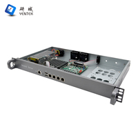 Pfsense Intel J4125 PC DDR4 MSATA 4 NIC Gigabit LAN Wifi 4G Linux Win10 Firewall VPN Server Intel J4125 4 NIC à montage en rack 1U