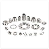 Servicio de Mecanizado CNC OEM, Torneado y Fresado de Cobre Personalizado de 5 Ejes para Mecanizado de Componentes de Precisión con Tolerancia de 0.005 mm, Solución Integral