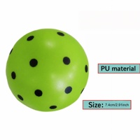 PatsSport Factory, vente en gros de balles de pickleball en mousse PU silencieuses, sans bordure, personnalisées, pour l'entraînement en salle, pour la pratique du pickleball