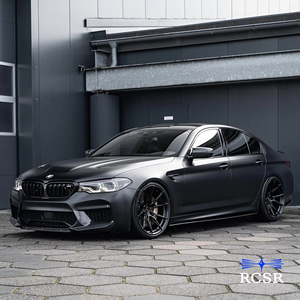 Jantes en Alliage Forgé RCSR Haut de Gamme Concaves à Déport Profond T6061, 18-24 <span class=keywords><strong>Pouces</strong></span>, NOUVELLES avec Moyeux 5x112 5x108 5x114.3 5x120 35mm - Product Image 2