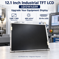 LQ121K1LG59 Modul LCD TFT 12,1 Inci 1280x800 Panel Layar LCD 1280x800 Modul Layar LCD 1280x800 Modul LCD TFT Industri WLED 60 Hz