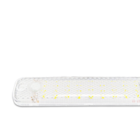 4 Rangées 36 Perles Haute Lumière LED Éclairage Intérieur de Voiture avec Grand Interrupteur 12V 85V Ultra Mince Mini Lampe de Lecture pour Cabine Coffre