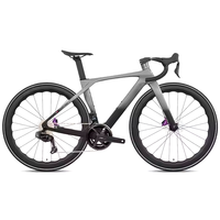 Vélo de ville en fibre de carbone 700C T10pro-2rd Aero Racing 24 vitesses, frein à disque hydraulique, roues légères en carbone Wave