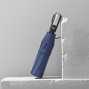 <span class=keywords><strong>Parapluie</strong></span> automatique uni pour <span class=keywords><strong>homme</strong></span>, double usage, soleil et pluie, renforcé, coupe-vent, double logo personnalisé, <span class=keywords><strong>parapluie</strong></span> publicitaire - Product Image 3