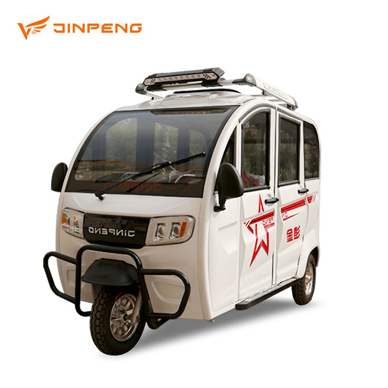 Electric Tricycle Mini Van - 3 Wheeler Electric Auto Rickshaw with 80km ...