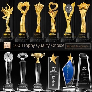 Trofeo <span class=keywords><strong>de</strong></span> Cristal Personalizado, Medalla <span class=keywords><strong>de</strong></span> Resina Metal, Premios, Recuerdo Creativo, Trofeo <span class=keywords><strong>de</strong></span> Cristal - Product Image 1