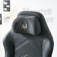 Kursi Gaming Ergonomis Premium Monster Modern dengan Bantalan Kepala Magnetik, Fungsi Rebah Penuh, Sandaran Tangan yang Dapat Disesuaikan