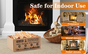 Vendita Diretta dalla Fabbrica: Bastoncini di Legno di Pino 100% <span class=keywords><strong>Naturale</strong></span> da 10LB per Accendere il Fuoco, <span class=keywords><strong>Pellet</strong></span> di Legno e Carbone per Barbecue e Caminetto - Product Image 6