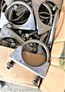 यू प्रकार दबाना स्टेनलेस स्टील यू बोल्ट भारी शुल्क निकास स्टील मफलर पाइप Clamps के लिए कार - Product Image 3