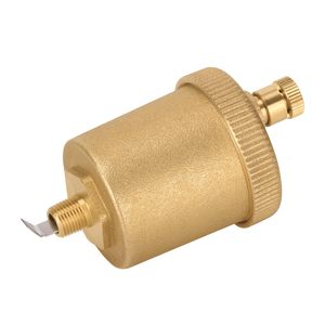 Soupape de purge <span class=keywords><strong>automatique</strong></span> pneumatique en laiton avec filetage mâle NPT de 1/2 pouce pour système de chauffage de <span class=keywords><strong>radiateur</strong></span> à eau chaude au gaz - Product Image 3