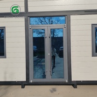 Maisons extensibles pliantes Portable pas cher installé le chalet bureau hors conteneur maison ouragan maisons prêtes à vivre